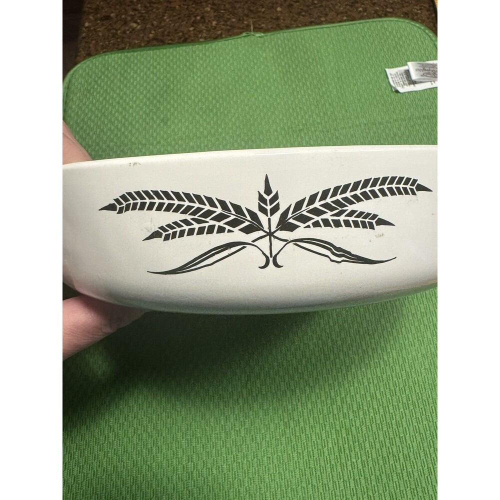 Anchor Hocking Cookware 8 1/2 Inch Casserole Dish Made In U.S.A. Vintage 50s